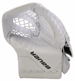 Bauer Supreme Mach Senior Goalie Catcher 15 Bauer Supreme Mach Senior Goalie Catcher -Bauer Sales 1059807 3 4 White 1006