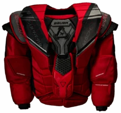 Bauer Supreme Mach Senior Goalie Chest Protector -Bauer Sales 1059815 Red Front 1087
