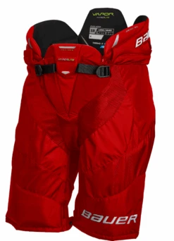 Bauer Vapor Hyperlite Senior Hockey Pants -Bauer Sales 1059947 Front 0137 red