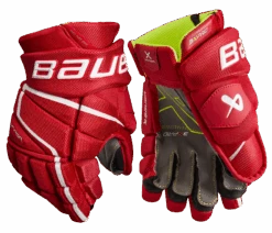 Bauer Vapor 3X Pro Junior Hockey Gloves 11 Bauer Vapor 3X Pro Junior Hockey Gloves -Bauer Sales 3XPRO JR PALM RED1