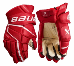 Bauer Vapor 3X Pro Senior Hockey Gloves -Bauer Sales 3XPRO SR FRONT RED2