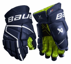 Bauer Vapor 3X Junior Hockey Gloves -Bauer Sales 3X JR FRONT NAV1