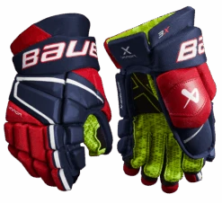 Bauer Vapor 3X Junior Hockey Gloves -Bauer Sales 3X JR FRONT NRW2