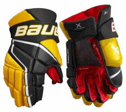 Bauer Vapor 3X Senior Hockey Gloves 18 Bauer Vapor 3X Senior Hockey Gloves -Bauer Sales 3X SR FRONT BKG2