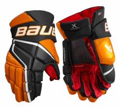 Bauer Vapor 3X Senior Hockey Gloves 19 Bauer Vapor 3X Senior Hockey Gloves -Bauer Sales 3X SR FRONT BKO2