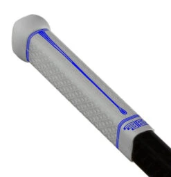 Buttendz Flux Z Stick Grip -Bauer Sales BUTT Flux White Tilt BLUE WEB