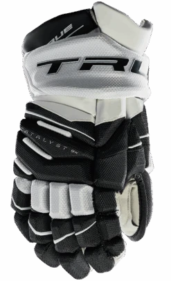 True Hockey True Catalyst 9X Senior Hockey Gloves -Bauer Sales CT9xGlove Black White e9376a38 dc14 4003 8a46 9813f241e4b0