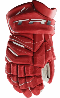 True Hockey True Catalyst 9X Junior Hockey Gloves 11 True Hockey True Catalyst 9X Junior Hockey Gloves -Bauer Sales CT9xGlove Red