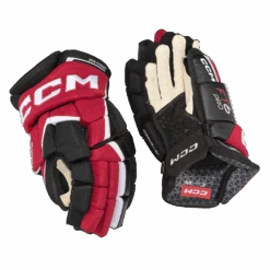 CCM JetSpeed FT6 Pro Junior Hockey Gloves 7 CCM JetSpeed FT6 Pro Junior Hockey Gloves -Bauer Sales HGFT6PRO BKRW 03