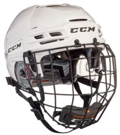 CCM Tacks 910 Combo Hockey Helmet -Bauer Sales HT910C WHT