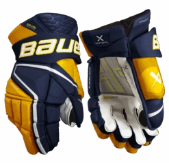 Bauer Vapor Hyperlite Intermediate Hockey Gloves 21 Bauer Vapor Hyperlite Intermediate Hockey Gloves -Bauer Sales HYPERLITE SR FRONT NVG2 b9506ec4 7741 4feb a718 bf6a8b0c2cbf