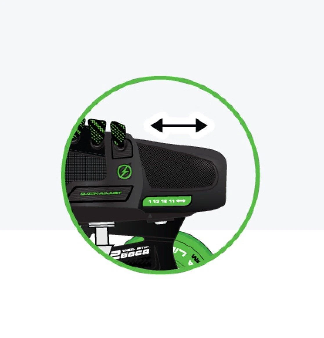 Bauer Mission Lil' Ripper Adjustable Youth Roller Skates 9 Bauer Mission Lil' Ripper Adjustable Youth Roller Skates - Image 7