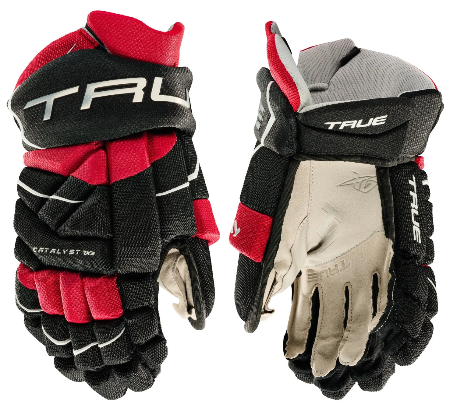 True Hockey True Catalyst 7X3 Junior Hockey Gloves - Image 2