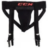 CCM 3-in-1 Jock Strap W/ Cup -Bauer Sales ccm hockey jock 3in1 strap cup sr inset1
