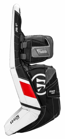 Warrior Ritual G5 Junior Goalie Pads (w/ Knee Pads) -Bauer Sales g5jl0wbr war 07 i