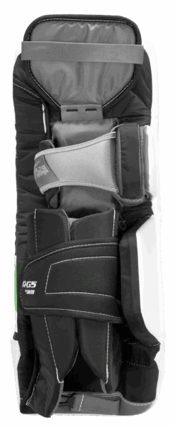 Warrior Ritual G5 Youth Goalie Pads -Bauer Sales g5yl0wkn war 02 i