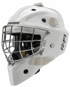 Warrior RF1+ Junior Goalie Mask -Bauer Sales rf1jpm0wh war 01 i