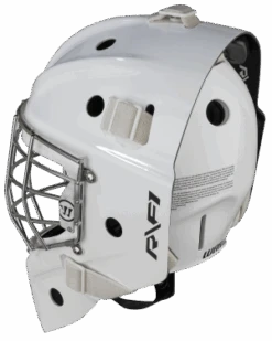 Warrior RF1 Pro Senior Goalie Mask -Bauer Sales rf1pm0wh war 03 i