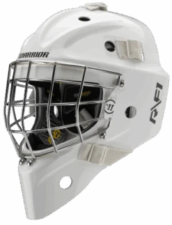 Warrior RF1+ Senior Goalie Mask -Bauer Sales rf1spm0wh war 01 i