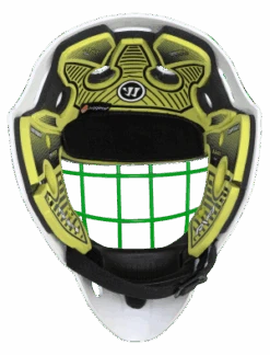 Warrior RF1 Youth Goalie Mask -Bauer Sales rf1ym0ngn war 09 i