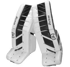 Warrior Ritual GT2 Senior Goalie Pads (w/ Knee Pads) -Bauer Sales warrior ritual gt2 senior goalie pads white black